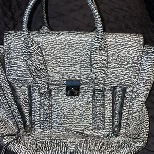 Used Phillip Lim Medium Tote Bag - comes with cross body strap & tag.